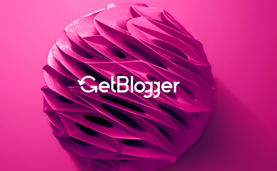 ГЕТБЛОГГЕР логотип. GETBLOGGER logo.